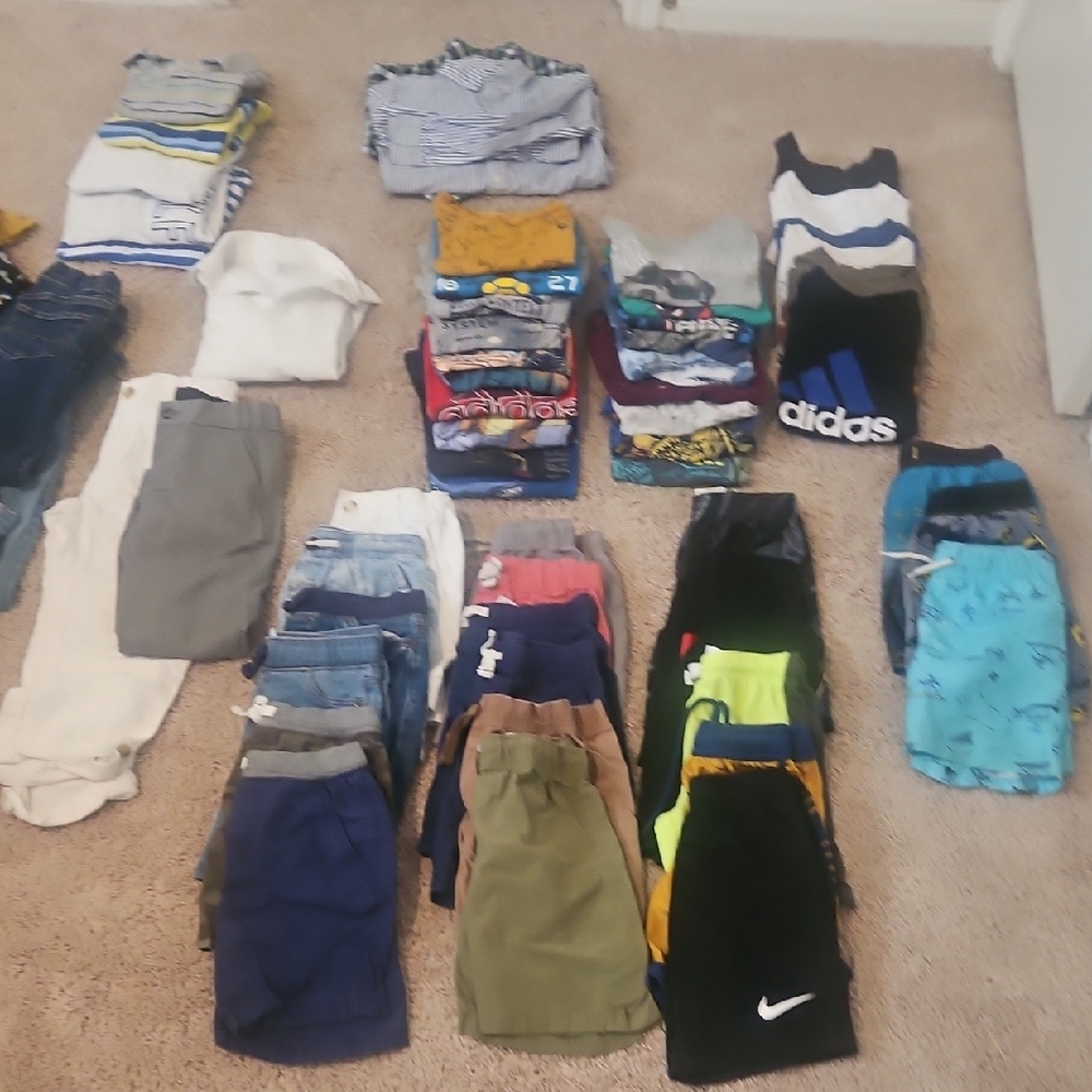 OshKosh B'gosh Kids Clothing Assortment - Blue, White, Gray, Green